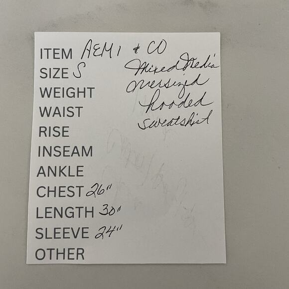 Aemi + Co DOVE HOODED PULLOVER Women’s Size S Rose Pink Mixed Media Half Snap - Picture 12 of 12